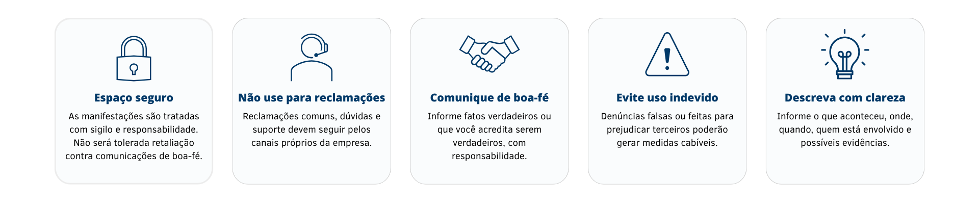 Canal de denúncias - Entenda como utilizar